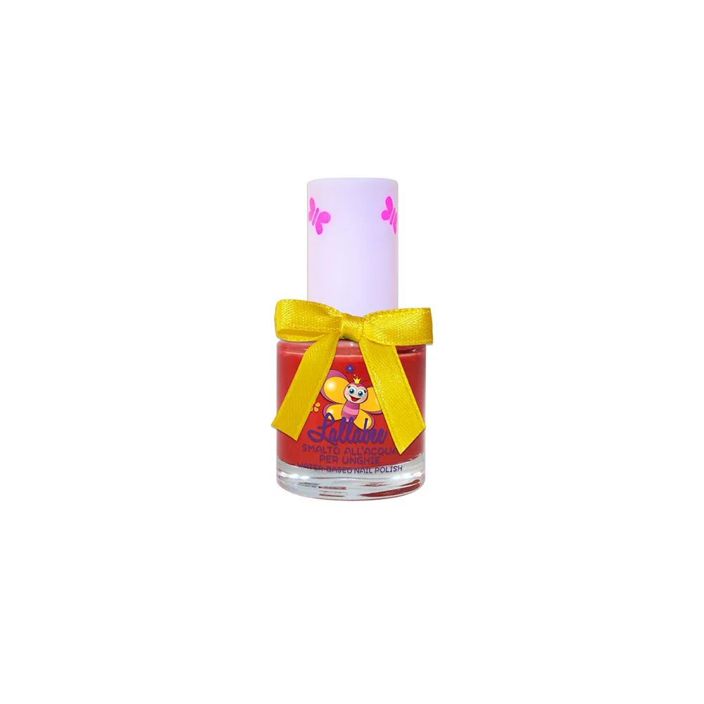 Lallabee Regina Di Cuori Children's Nail Polish Red 9ml