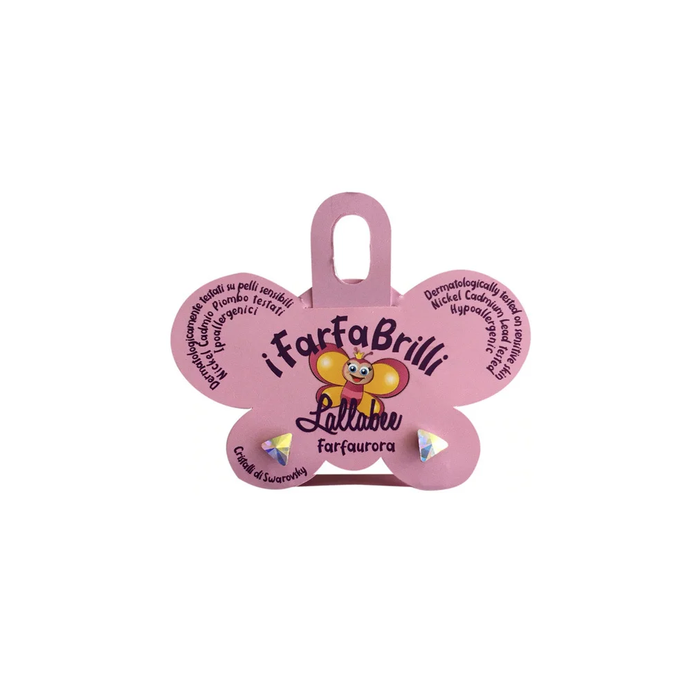 Ifarfabrilli Farfaurora Diamond Shaped Kids Earrings 1 pair