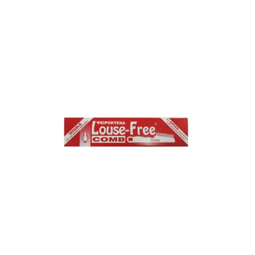 Technofarm Hellas Louse Free Comb Διπλή Μεταλλική Κτένα Για Ψείρες 1 τεμάχιο