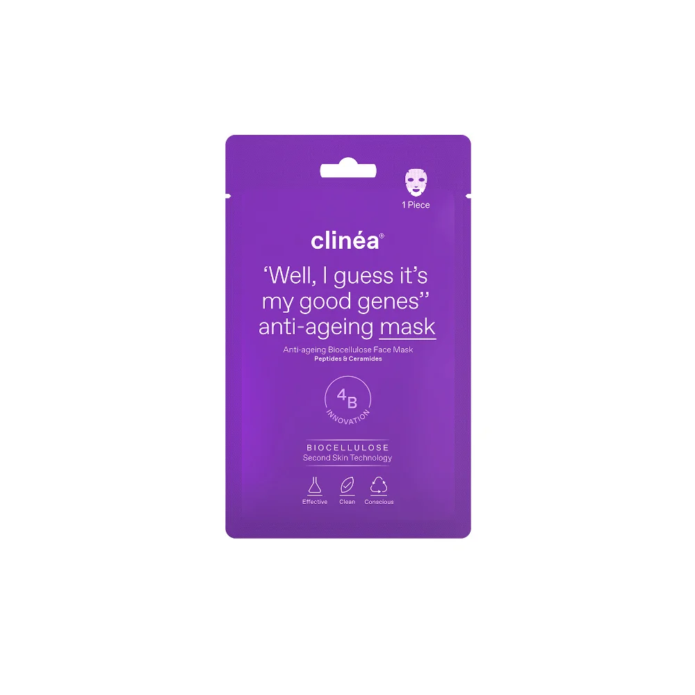Clinea Anti-Αgeing Biocellulose Face Mask Αντιγηραντική Μάσκα Προσώπου 1 τεμάχιο