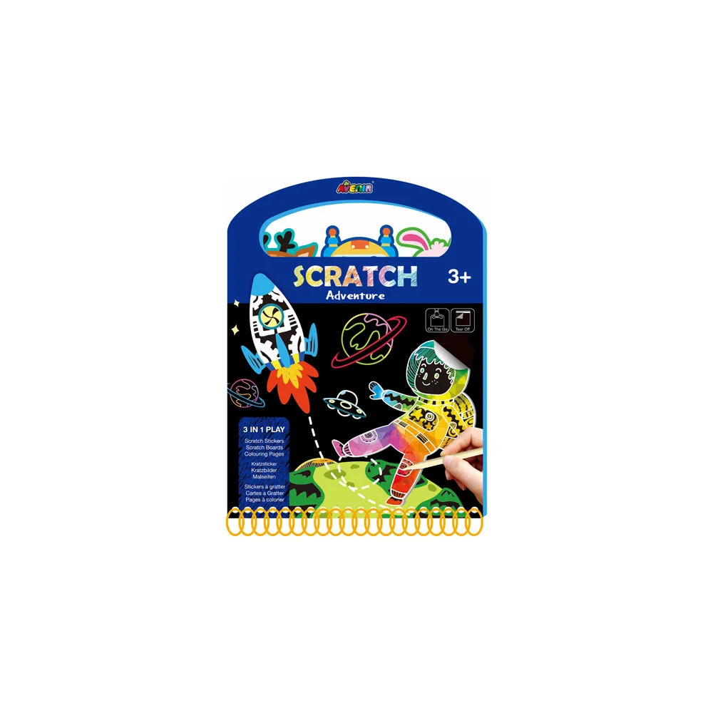 Avenir Scratch Book Adventure 1 τεμάχιο