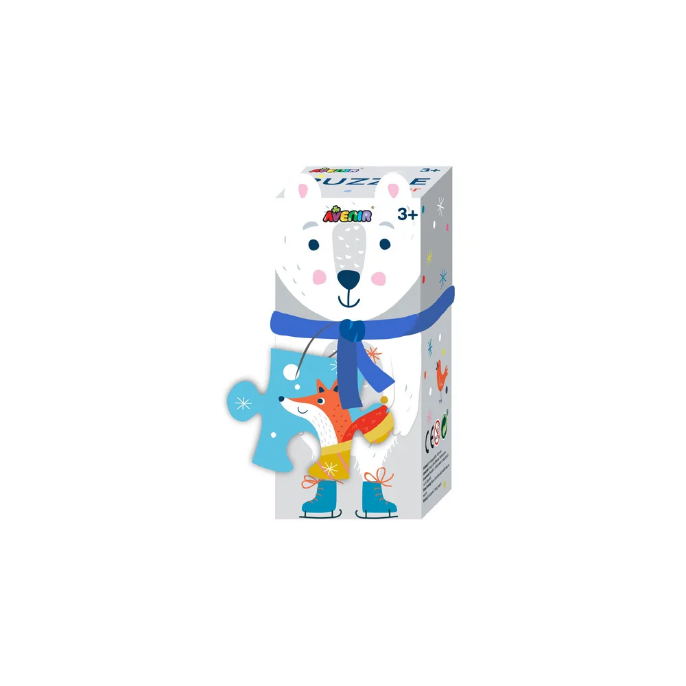 Avenir Puzzle Polar Bear Πολική Αρκούδα 1 τεμάχιο