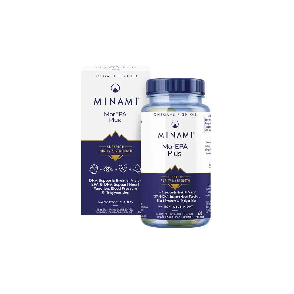 Minami MorEPA Plus 60 soft gels