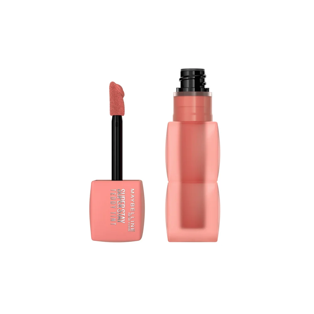 Maybelline Super Stay Teddy Tint Matte Lipstick Ματ Βελούδινο Κραγιόν 10 Current Mood Nude 5ml