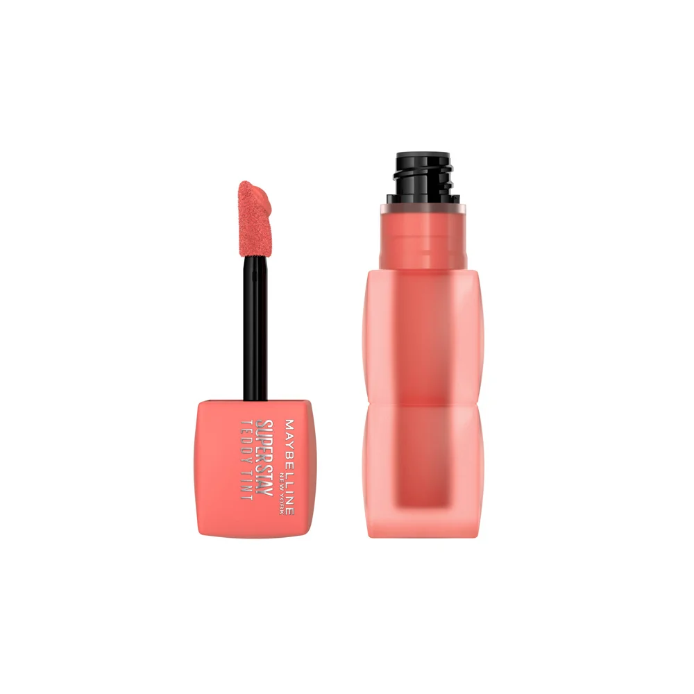 Maybelline Super Stay Teddy Tint Matte Lipstick Βελούδινο Κραγίον 25 Baby Tee Nude 5ml
