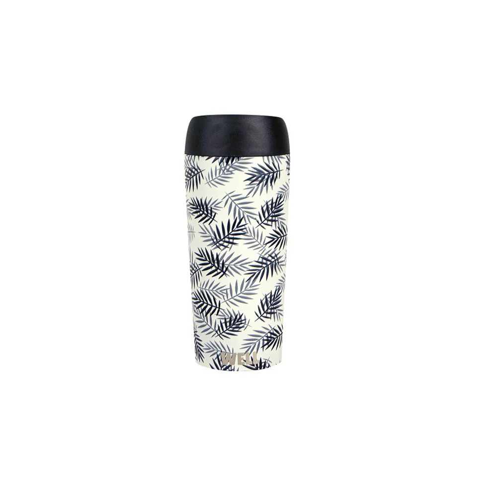 Woodway Well Stainless Travel Mug Leaves Travel Mug 450ml 