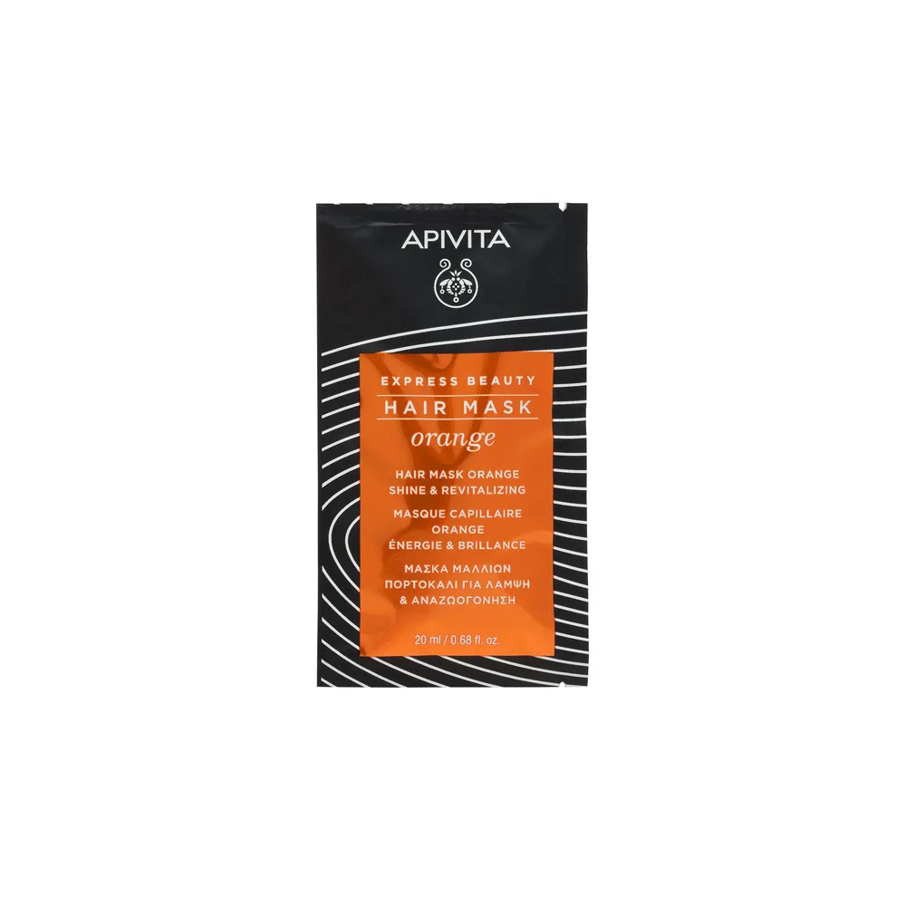 ΔΩΡΟ Apivita Hair Mask Orange Express Beauty 20ml