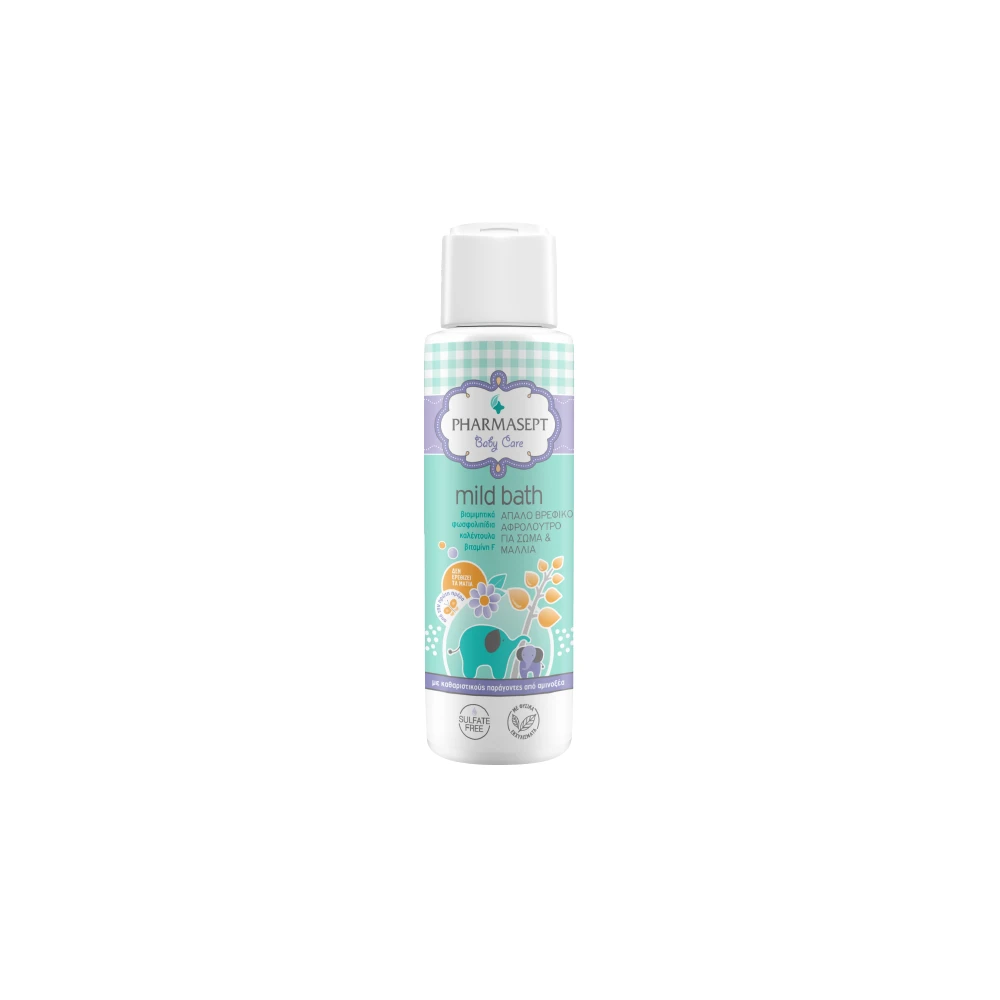 ΔΩΡΟ Pharmasept Baby Care Mild Bath Απαλό Βρεφικό Αφρόλουτρο Για Σώμα & Μαλλιά 100ml