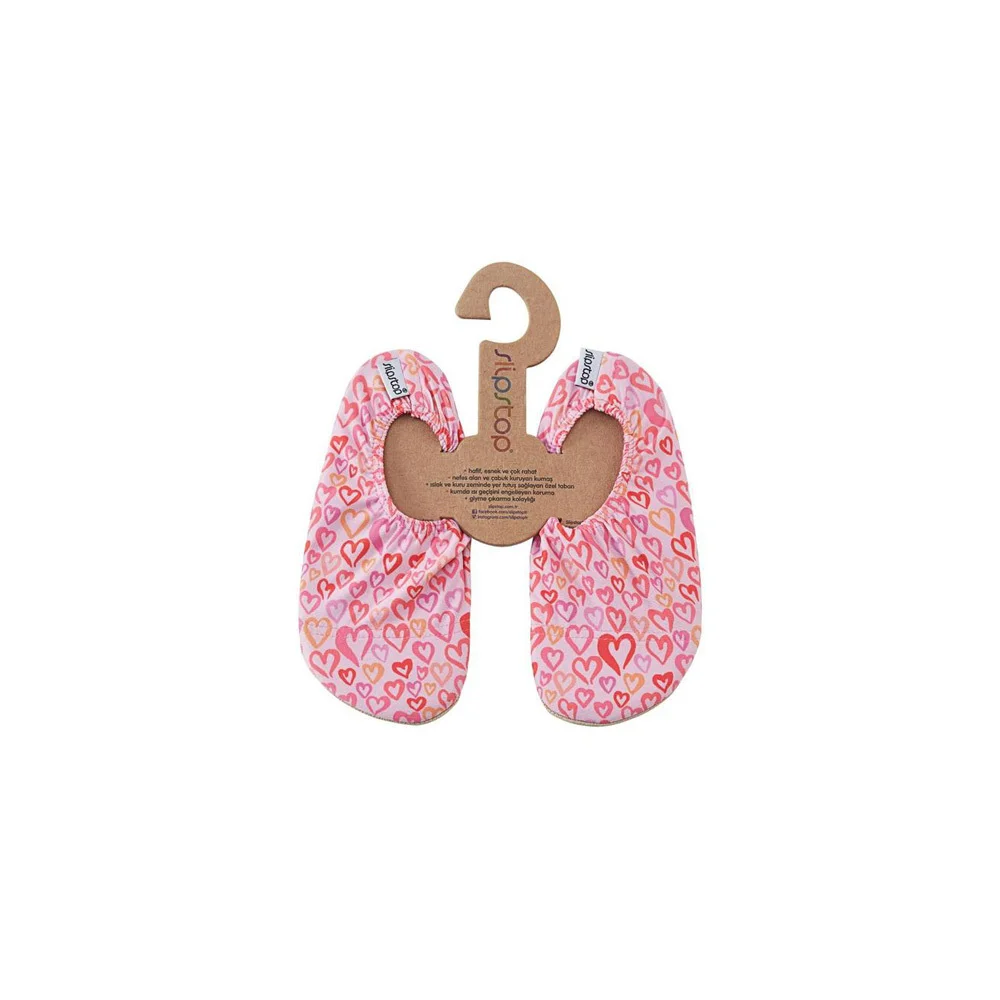 Slipstop Non-slip Hearts Large Slippers Size 1 piece