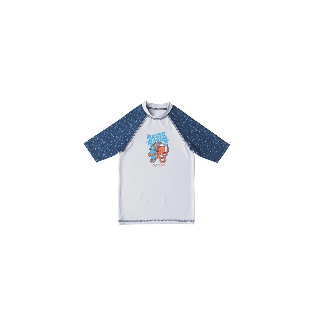 Slipstop Αντηλιακό Μπλουζάκι UPF50+ Skate Shirt Για Παιδιά 4-5 Ετών 1 τεμάχιο