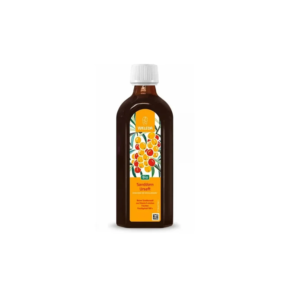 Weleda Sanddorn Ursaft Αγνός Xυμός Ιπποφαές Με Βιταμίνη C 200ml