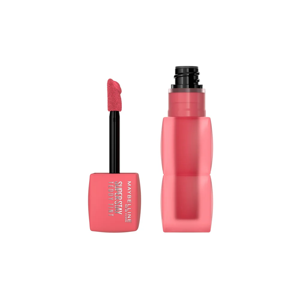 Maybelline Super Stay Teddy Tint Matte Lipstick Βελούδινο Κραγιόν 40 Petalcore Ροζ 5ml