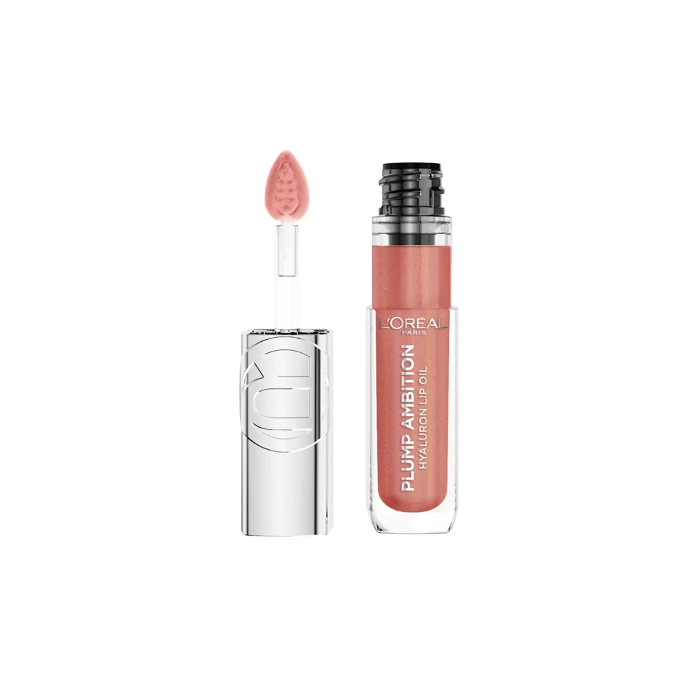 L'oreal Paris Plump Ambition Hyaluron Lip Oil 650 Nude Macaron 5ml