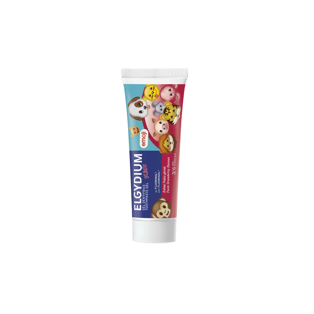 Elgydium Kids Astérix Οδοντόκρεμα Με Γεύση Από Κόκκινα Μούρα Για Παιδιά Ηλικίας 3 Έως 6 Ετών 50ml