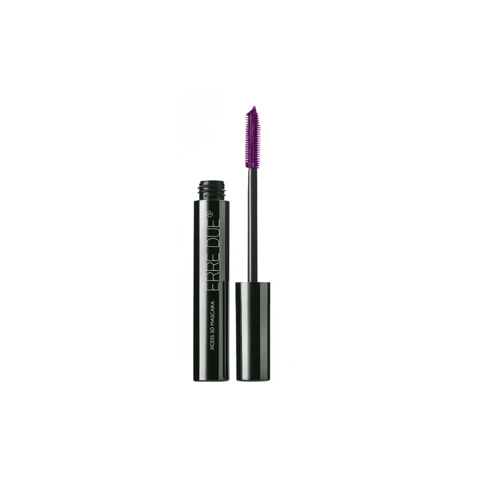 Erre Due Xcess 3D Mascara For Extra Length 07 Purple Purple 10ml