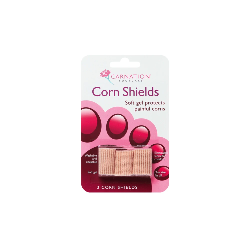 Carnation Corn Shields Επιθέματα Για Απορρόφηση Κραδασμών & Μείωση Τριβών 3 τεμάχια