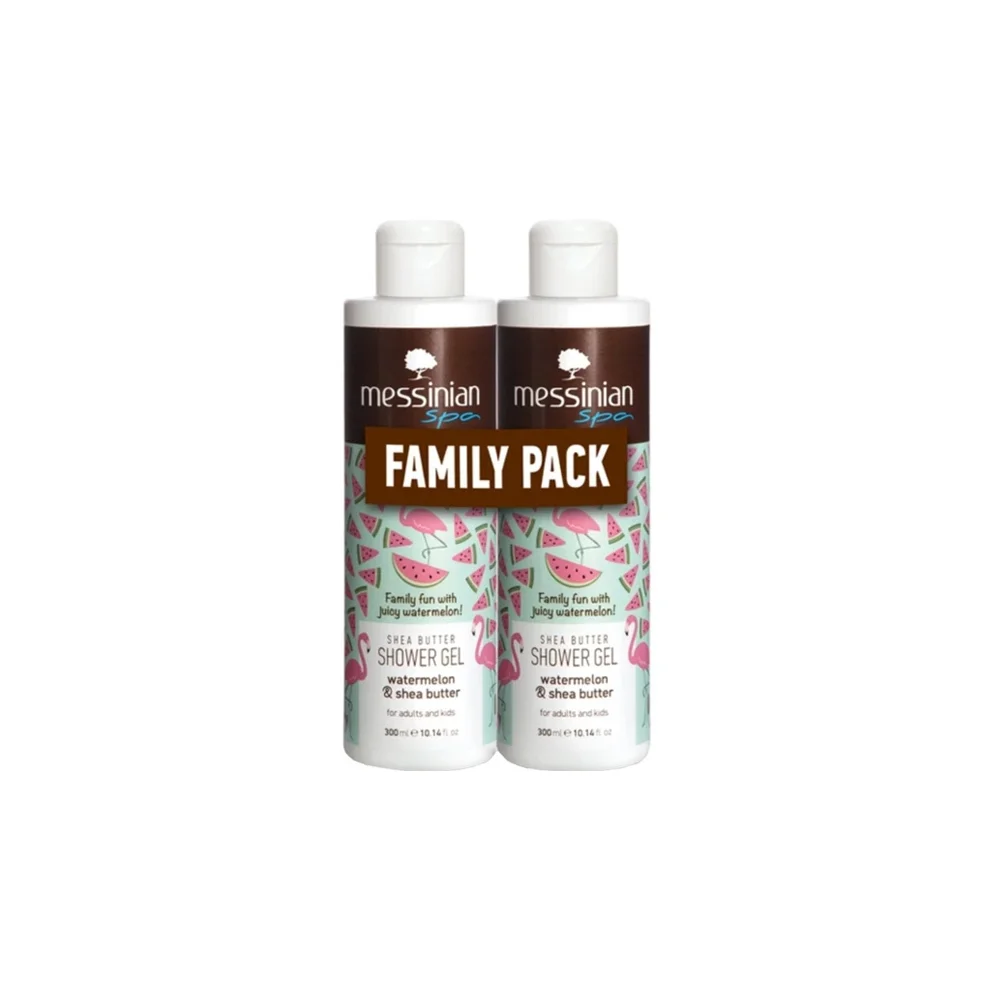 Messinian Spa Promo Shea Butter & Watermelon Shower Gel 2x300ml