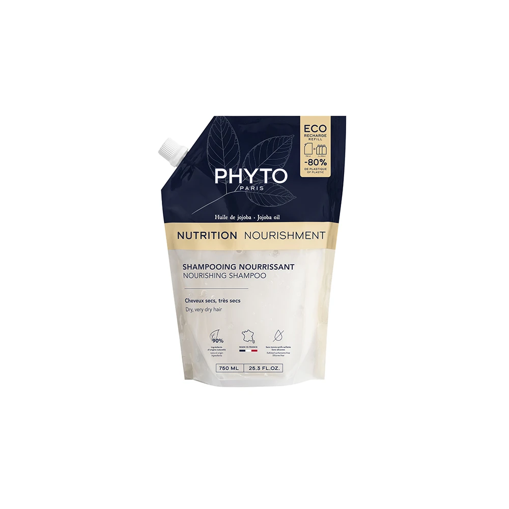 Phyto Nutrition Nourishing Refill Shampoo Ανταλλακτικό Σαμπουάν Για Θρέψη 750ml