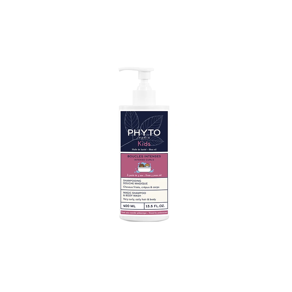 Phyto Boucles Kids Intense Curls Magic Shampoo & Body Wash Σαμπουάν & Αφρόλουτρο 400ml