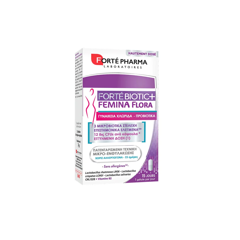 Forte Pharma ForteBiotic Femina Flora 15 caps
