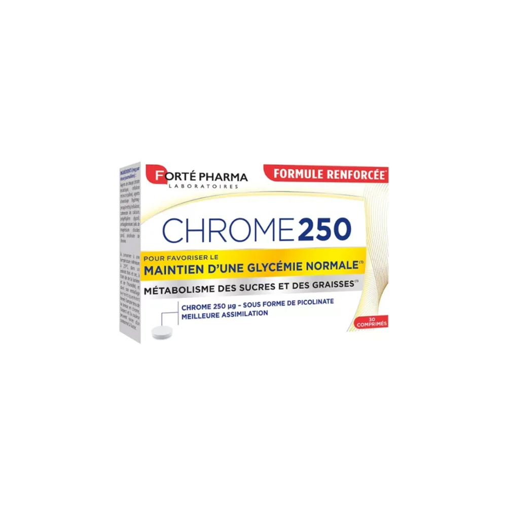 Forte Pharma Chrome 250mg 30 tabs