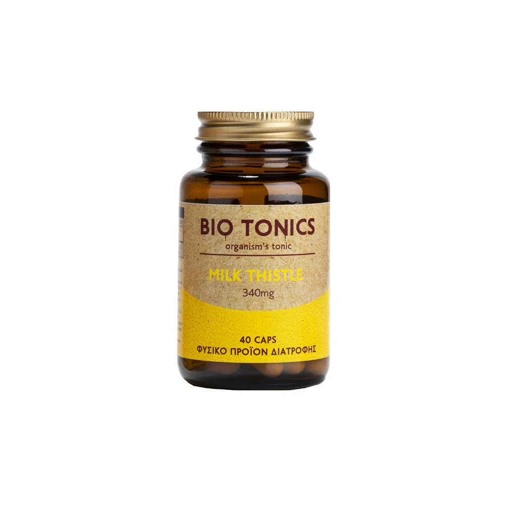 Bio Tonics Premium Milk Thistle 340mg 40 vegan caps