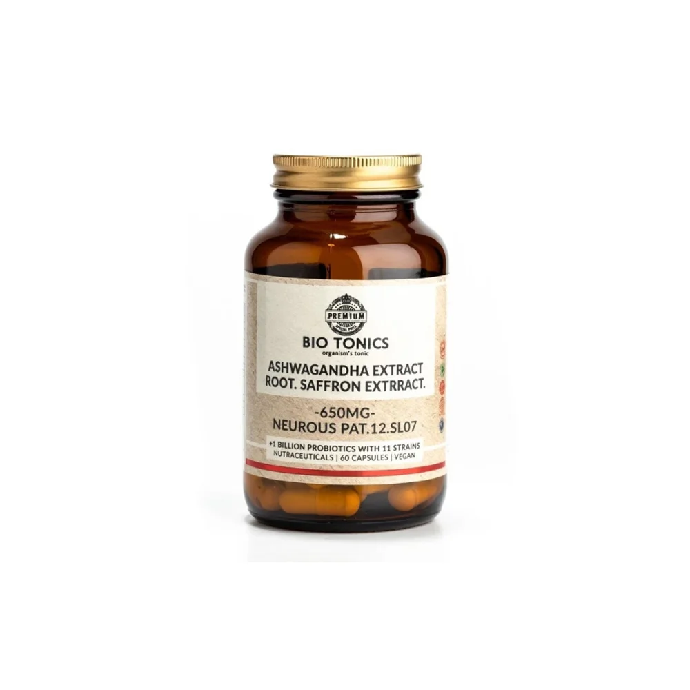 Bio Tonics Ashwagandha Plus 650mg 60 caps