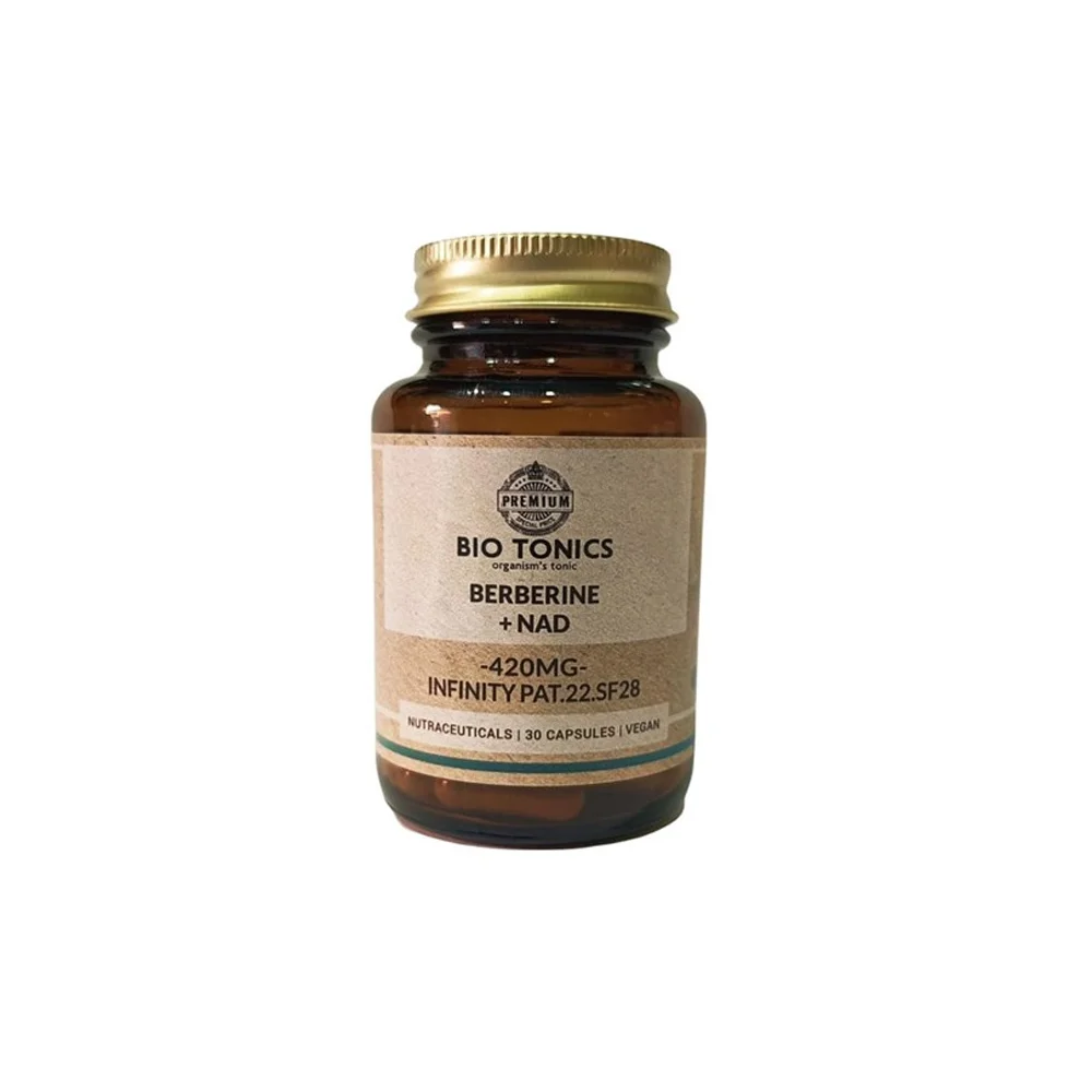 Bio Tonics Berberine + NAD 30 vegan caps