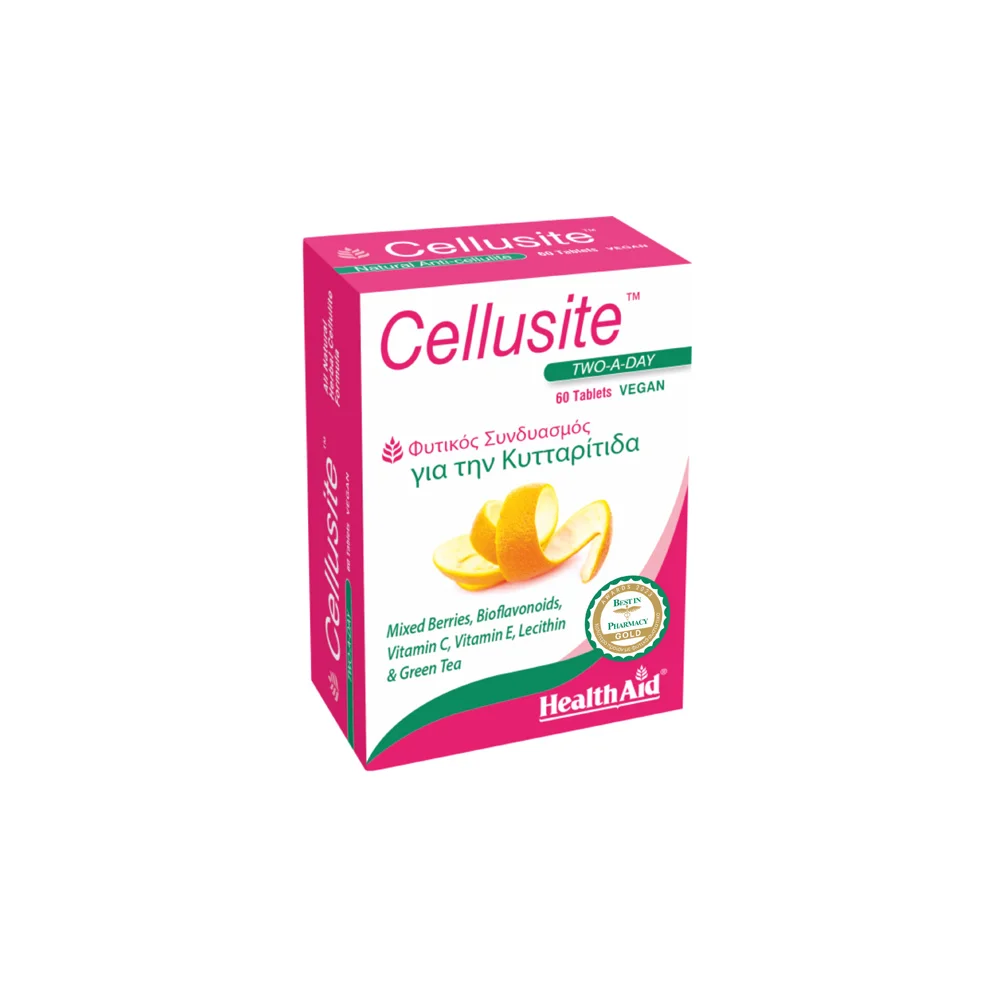 Health Aid Cellusite Dietary Supplement For Smooth & Firm Body Without Cellulite & Relaxation 60 tablets