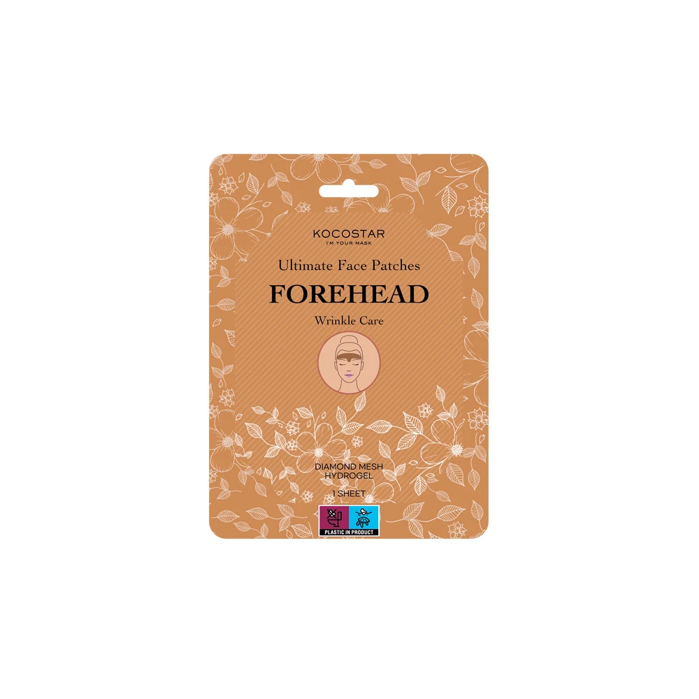 Kocostar Ultimate Face Patches Wrinkle Care Forehead Αντιρυτιδικό Επίθεμα Υδρογέλης Για Αποτελεσματική Αντιμετώπιση Των Ρυτίδων Του Μετώπου 1 ζευγάρι