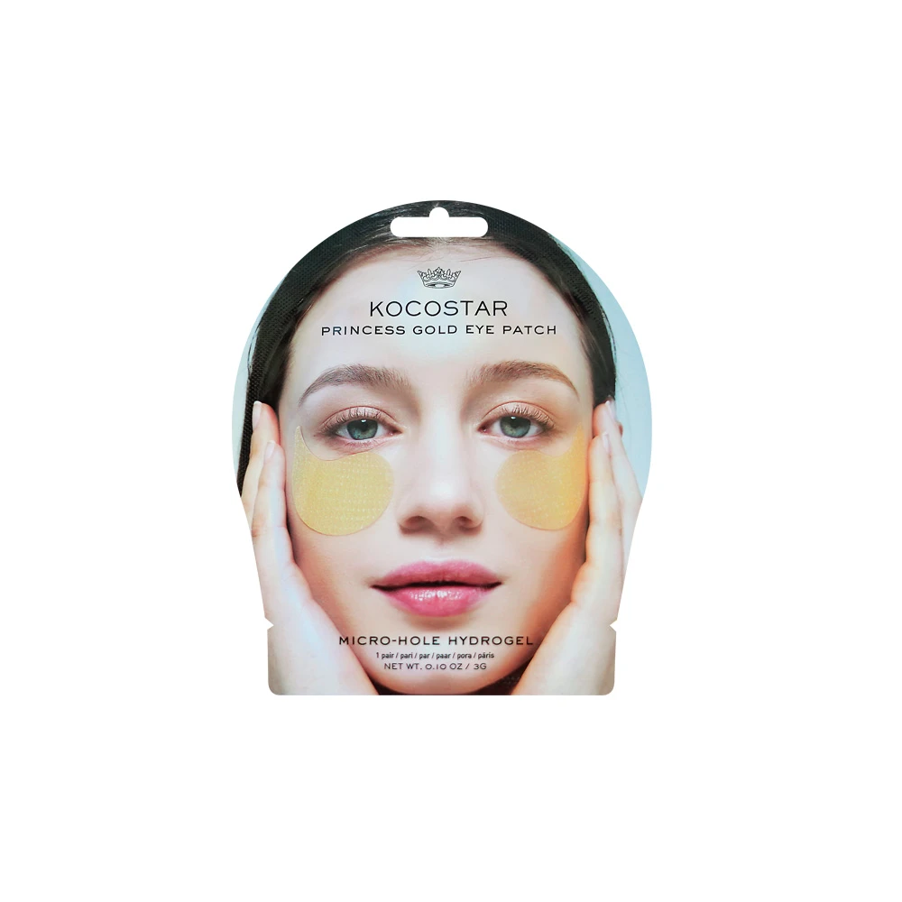 Kocostar Princess Gold Eye Patch Επιθέματα Υδρογέλης Για Εντατική Ενυδάτωση Της Περιοχής Των Ματιών 1 ζευγάρι