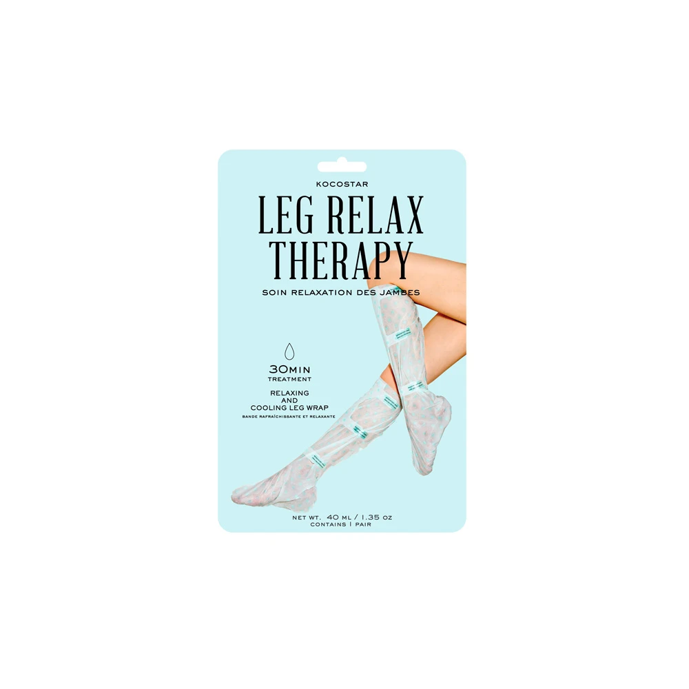 Kocostar Leg Relax Therapy Μάσκα Φροντίδας & Χαλάρωσης Ποδιών Για Όλους Τους Τύπους Δέρματος 1 ζευγάρι