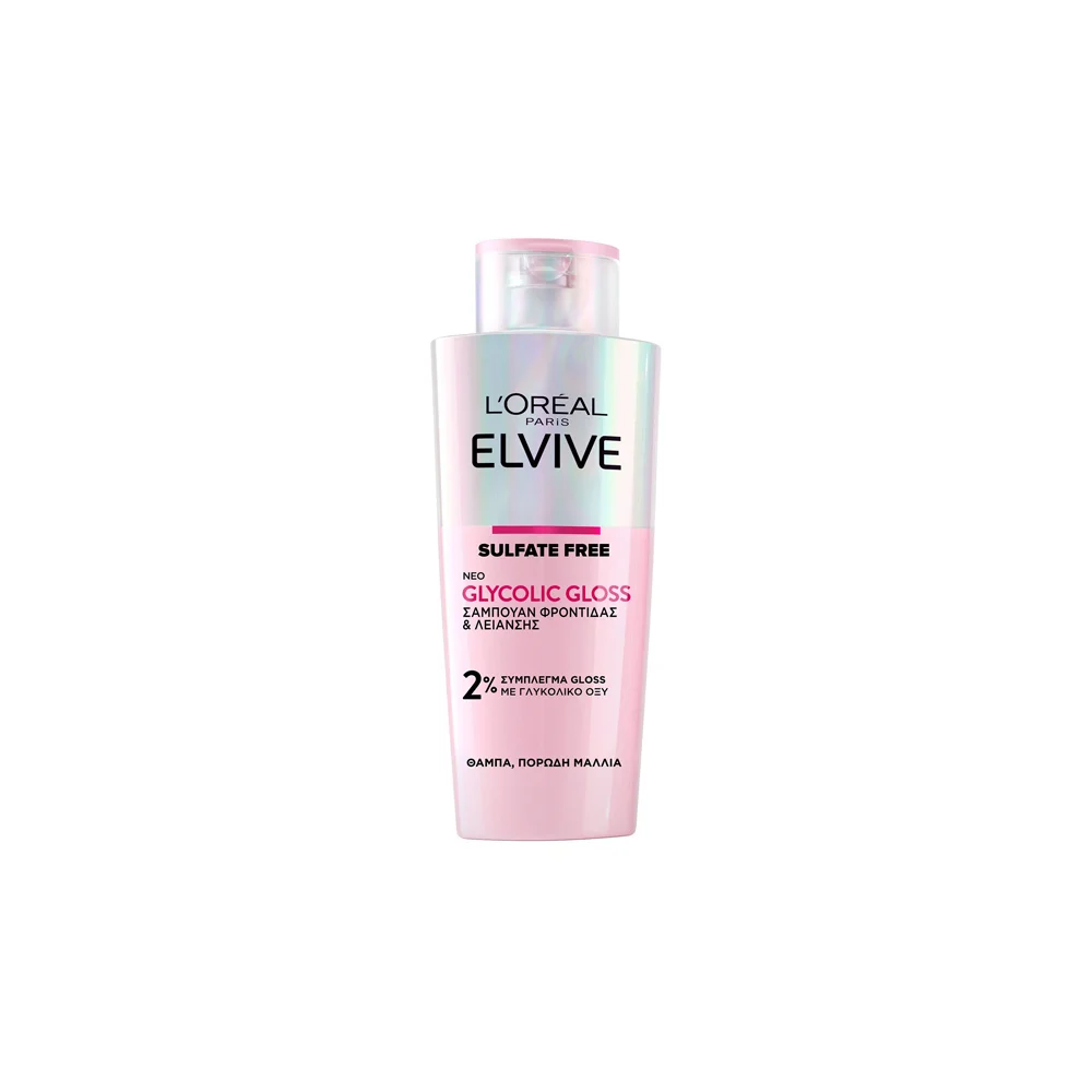 L'Oreal Paris Elvive Glycolic Gloss Shampoo For Dull Hair 200ml