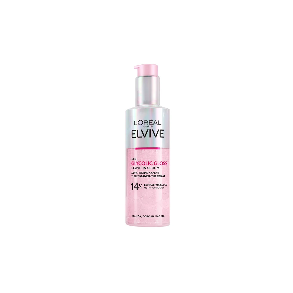 L'Oreal Paris Elvive Glycolic Gloss Leave In Serum For Dull Hair 150ml