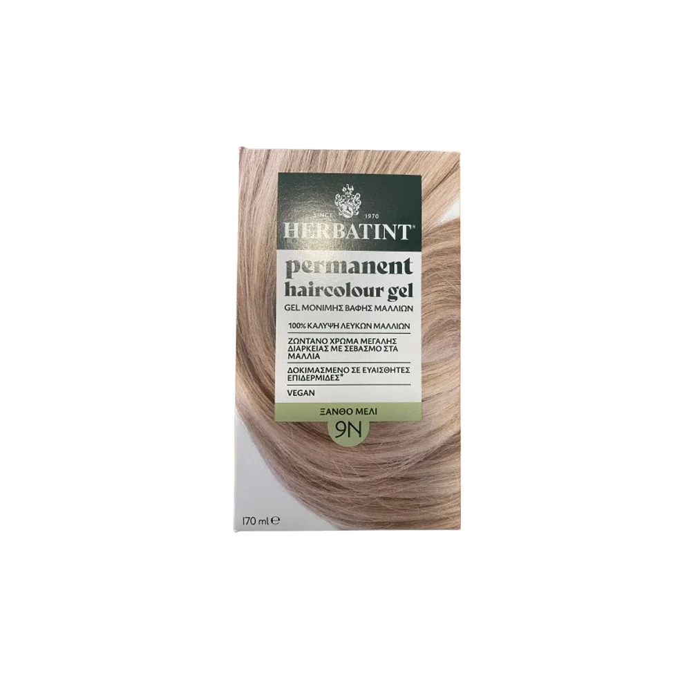 Herbatint Permanent Hair Colour Gel 9N Blonde Honey 170ml