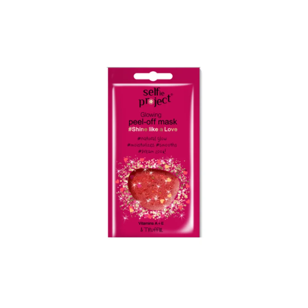 InoPlus Selfie Project Shine like a Love Glowing Peel-Off Mask 12ml