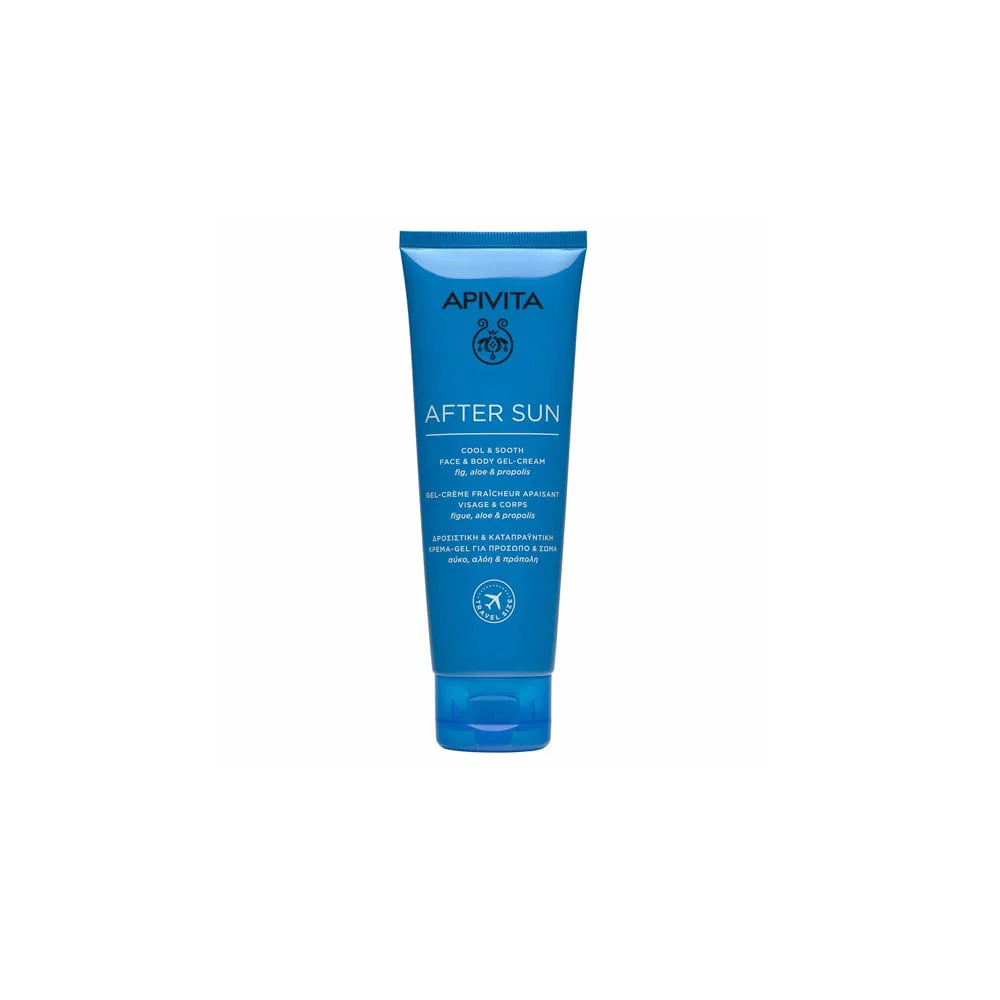 Apivita After Sun Cool & Sooth Face & Body Gel Cream 100ml
