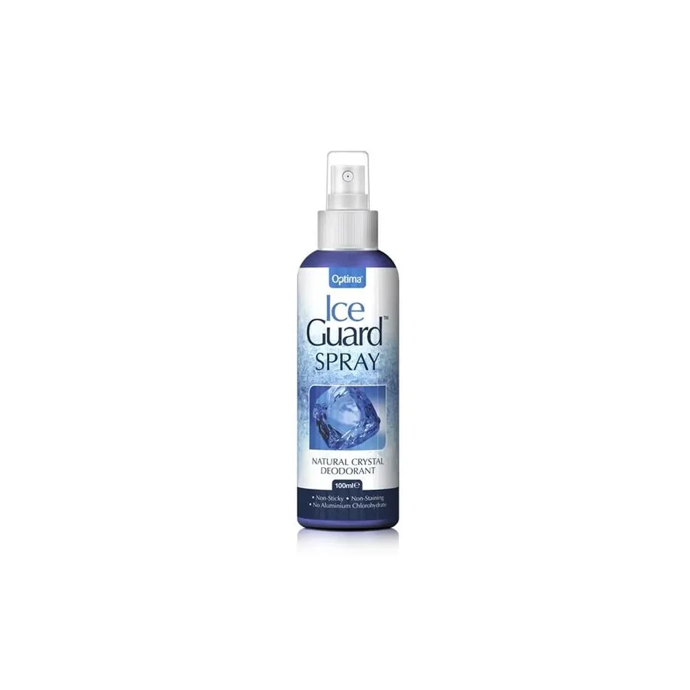 Optima Ice Guard Natural Crystal Spray Φυσικός Κρύσταλλος Σε Αποσμητικό Σπρέι 100ml