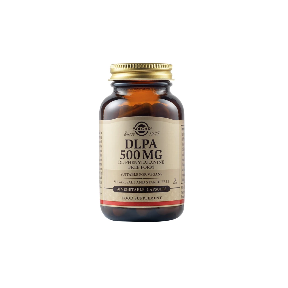 Solgar DLPA 500mg 50 vegan caps