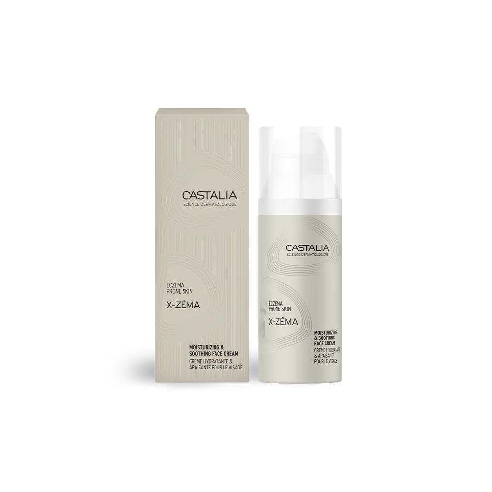 Castalia X-Ζéma Moisturizing & Soothing Face Cream 50ml