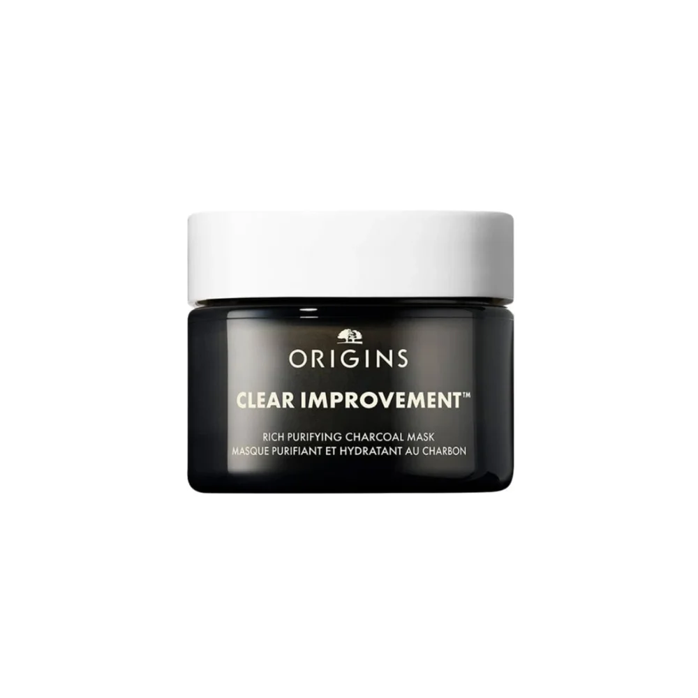 Origins Clear Improvement Rich Purifying Charcoal Mask Μάσκα Καθαρισμού Προσώπου Mε Ενεργό Άνθρακα 30ml