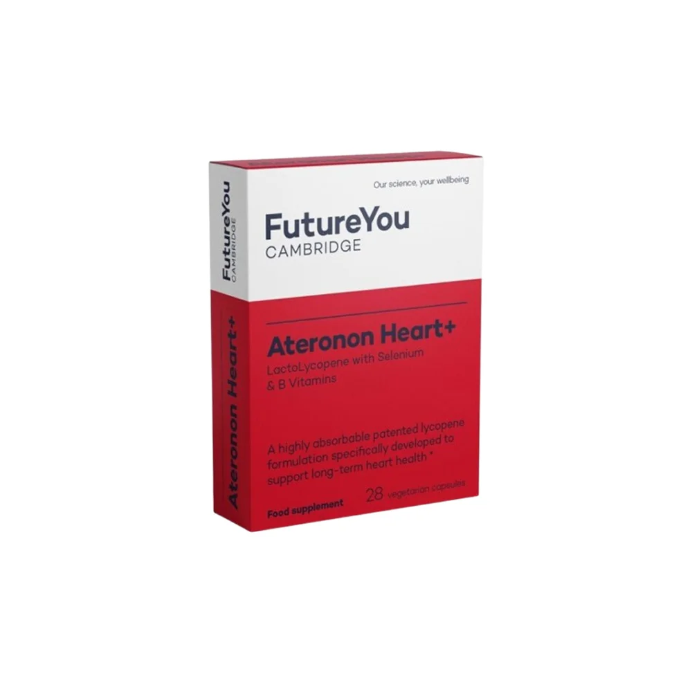 Ateronon Heart+ Ειδικό Συμπλήρωμα Διατροφής 28 φυτικές κάψουλες