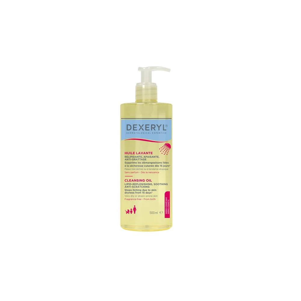 Pierre Fabre Dexeryl Cleansing Oil For Face & Body 500ml