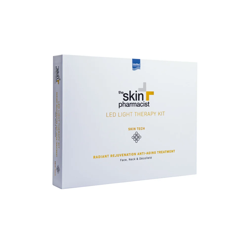 The Skin Pharmacist Led Light Therapy Kit Μάσκα Φωτοθεραπείας Αναζωογόνησης & Αντιγήρανσης Για Πρόσωπο Λαιμό & Ντεκολτέ 1 τεμάχιο