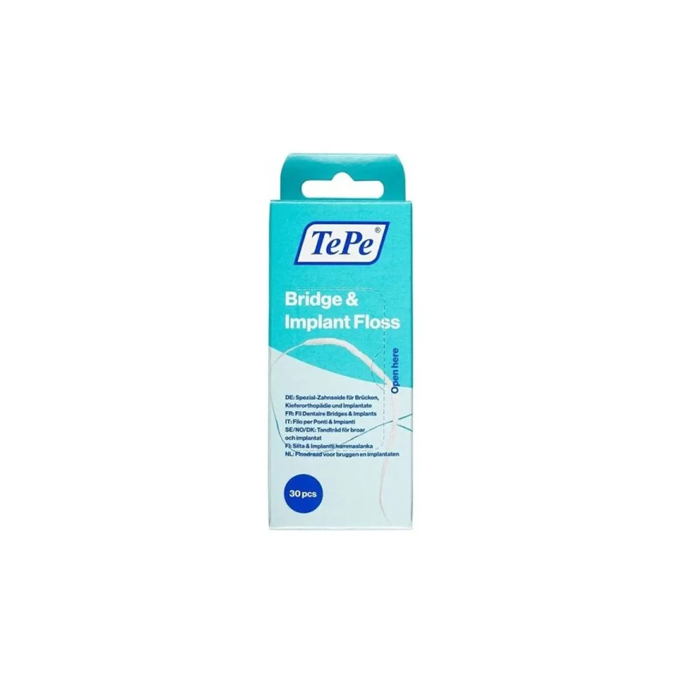 Tepe Bridge & Implant Floss 30 pieces