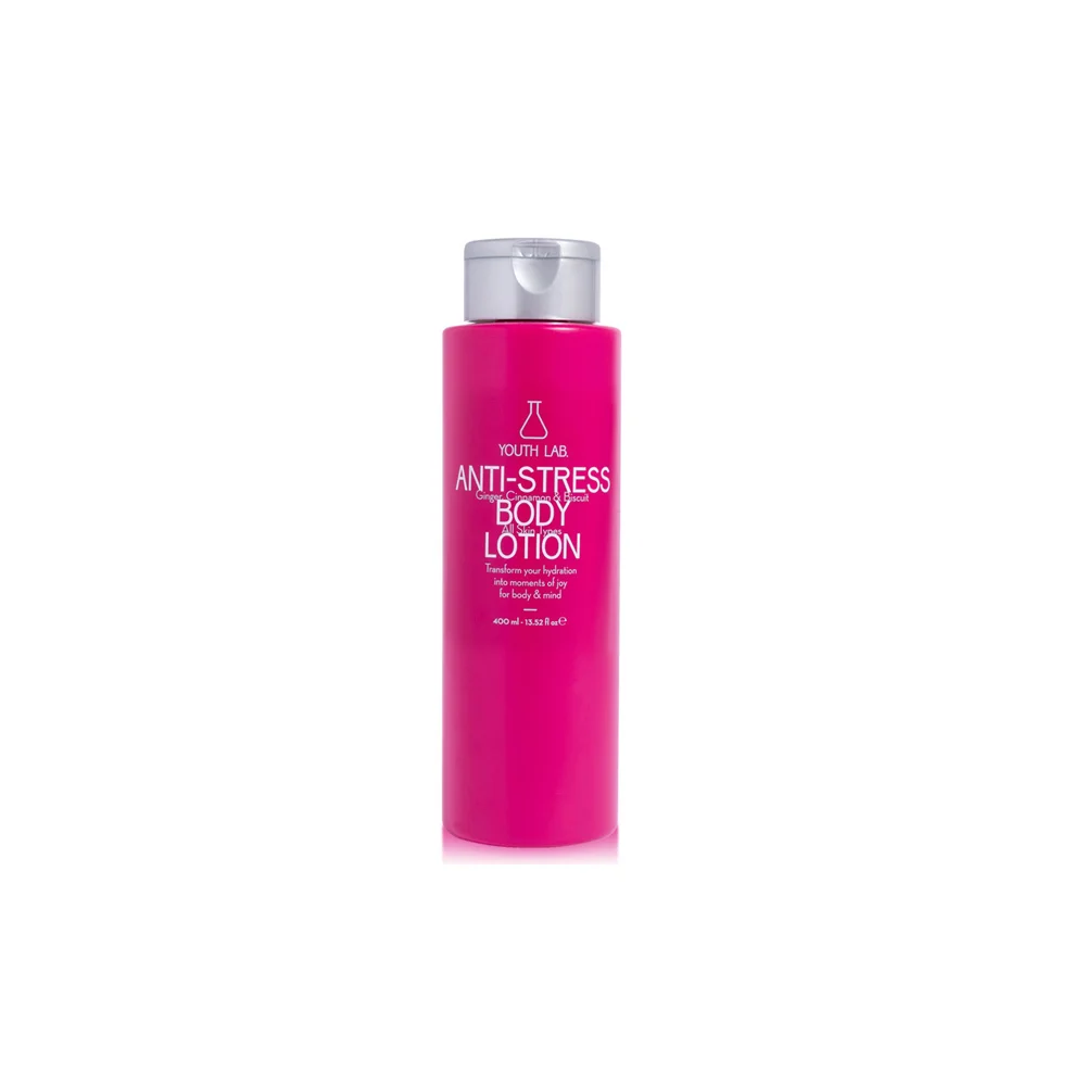 YOUTH LAB. Anti Stress Body Lotion Ginger Cinnamon Biscuit Γαλάκτωμα Σώματος 400ml