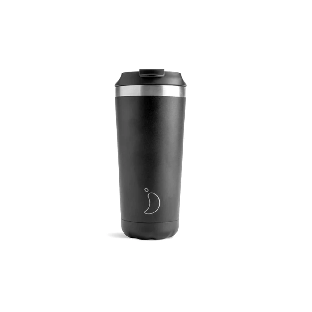 Chilly’s Original Coffee Cup Black Ισοθερμικό Ποτήρι Θερμός 500ml