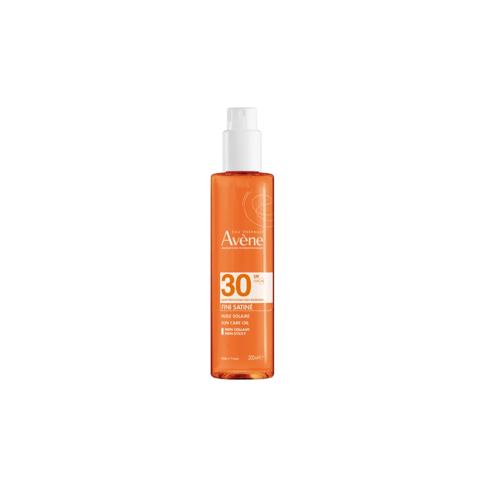 Avène Eau Thermale Fini Satine Αντηλιακό Λάδι Σώματος SPF30 200ml