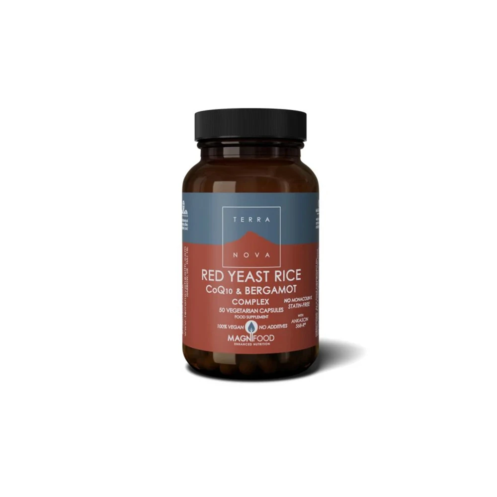 TerraΝova Red Yeast Rice CoQ10 & Bergamot Complex 50 caps