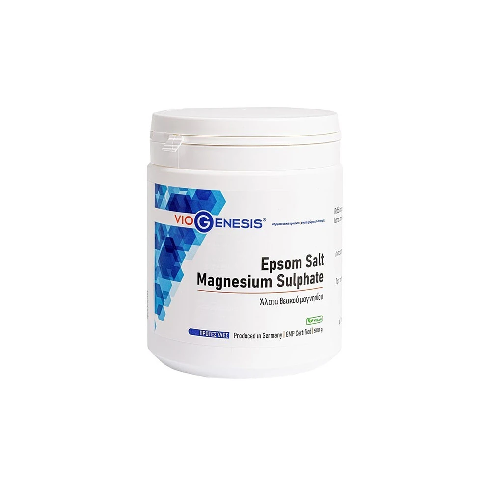 VioGenesis Epsom Άλατα Θειικού Μαγνησίου 500gr